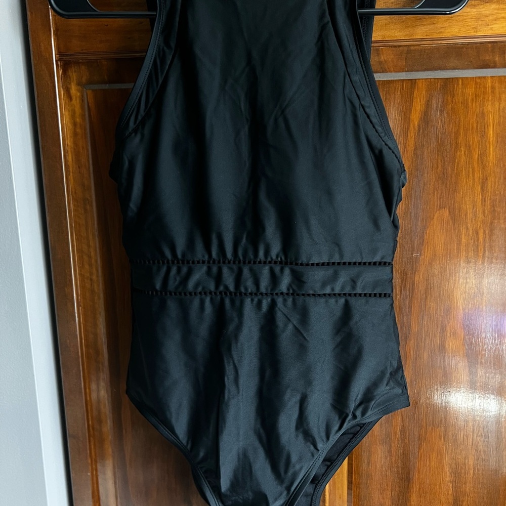 Black One Piece Swimsuit